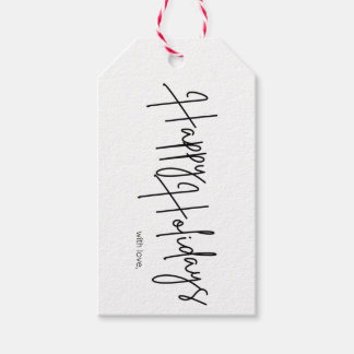 Prettige feestdagen Modern - Cadeau Label Cadeaulabel