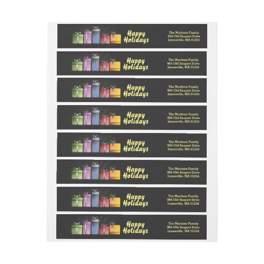 Prettige feestdagen Modern en cool (Vel)