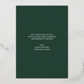 Prettige feestdagen Modern Groen Feest (Achterkant)