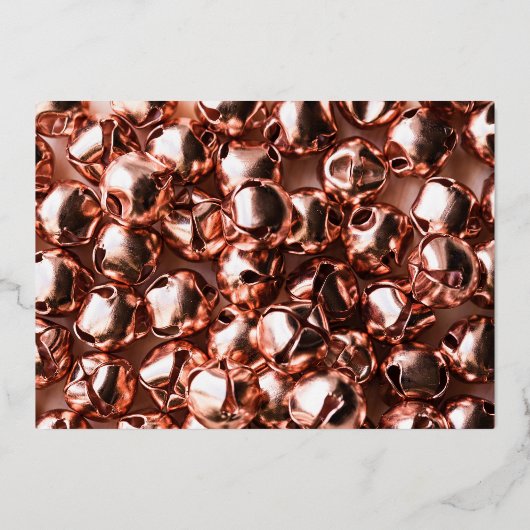 prettige feestdagen Modern Handgeschreven goud "?" (Achterkant)