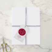 Prettige feestdagen Modern Joy Cadeau Label Cadeaulabel (Met Touw)