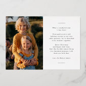 Prettige feestdagen Modern Minimaal (Achterkant)