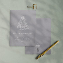 Prettige feestdagen Modern Minimaal