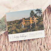 Prettige feestdagen Modern Minimal