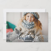 Prettige feestdagen Modern plezier Feestdagenkaart (Voorkant)