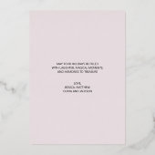 Prettige feestdagen Modern roze feestelijk (Achterkant)