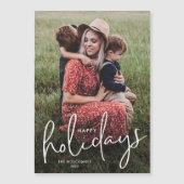 Prettige feestdagen Modern Script (Voorkant)