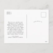 Prettige feestdagen Moderne Boho Arch (Achterkant)