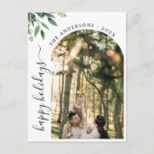 Prettige feestdagen Moderne Boho Arch (Voorkant)