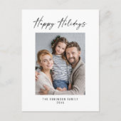 Prettige feestdagen Moderne elegante stijlvolle fo (Voorkant)