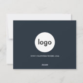 Prettige feestdagen Moderne fotozaken Feestdagenkaart (Achterkant)