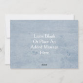 "Prettige Feestdagen" Moderne kalligrafie Kerstfot Feestdagenkaart (Achterkant)