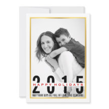 Prettige feestdagen Moderne kerstfoto