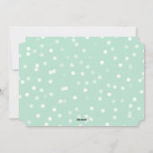 prettige feestdagen Moderne kerstfotofeestdag Feestdagenkaart (Achterkant)