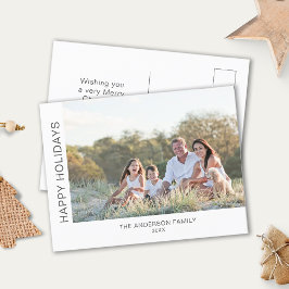 Prettige feestdagen Moderne minimale foto