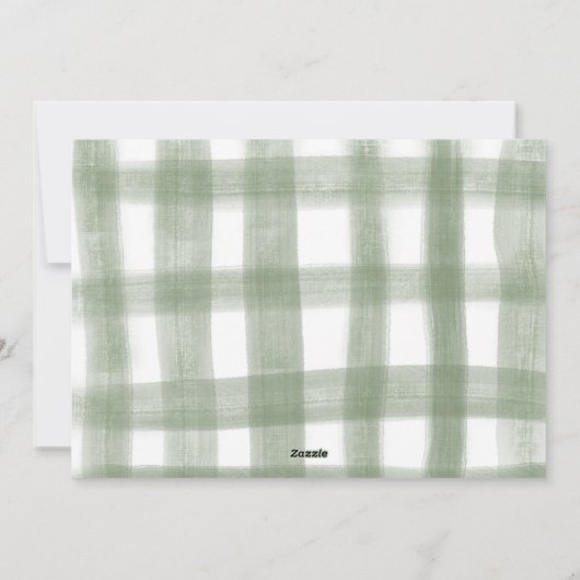 Prettige feestdagen Moderne minimale foto Feestdagenkaart (Achterkant)