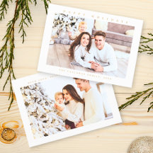 Prettige feestdagen Moderne minimale foto