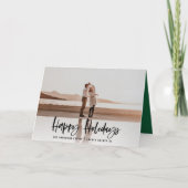 prettige feestdagen moderne, minimale fotokerst (Voorkant)