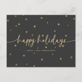 Prettige feestdagen Moderne minimalist (Voorkant)