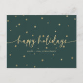 Prettige feestdagen Moderne minimalist (Voorkant)