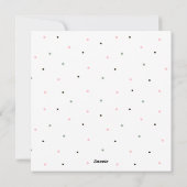 Prettige feestdagen Moderne minimalist Feestdagenkaart (Achterkant)