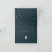 Prettige feestdagen Moderne minimalist Kaart (Binnen)