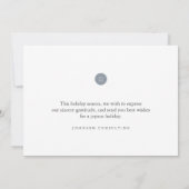 prettige feestdagen Moderne sterren en gouden pijn Aankondiging (Achterkant)