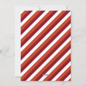 Prettige feestdagen Moderne Stijlvolle Rode strik Feestdagenkaart (Achterkant)