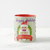 prettige feestdagen mok (Midden)