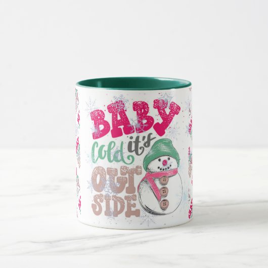 prettige feestdagen mok (Midden)