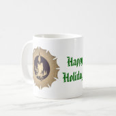 prettige feestdagen Mok (Voorkant links)