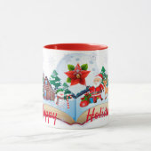 prettige feestdagen mok (Midden)