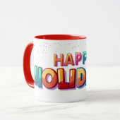 Prettige Feestdagen Mok (Voorkant links)