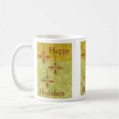  Prettige feestdagen Mok 70's stijl (Links)