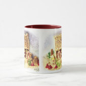 prettige feestdagen Mok Gingerbrood House (Midden)