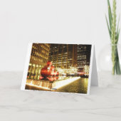 Prettige Feestdagen - Mooie Kerstverlichting Kaart (Achterkant)