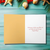 Prettige feestdagen Mooie Zeemeermin Kaart