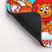 prettige feestdagen Mousepad Muismat (Hoek)
