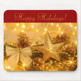 prettige feestdagen Mousepad Muismat