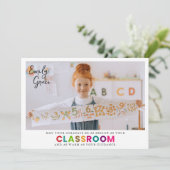 Prettige feestdagen Naar de beste leraar ooit! Feestdagenkaart (Staand voorkant)