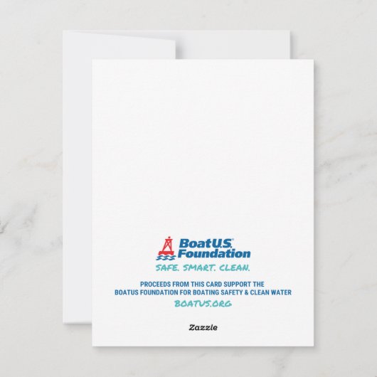 Prettige feestdagen - Nautisch touw Feestdagenkaart (Achterkant)