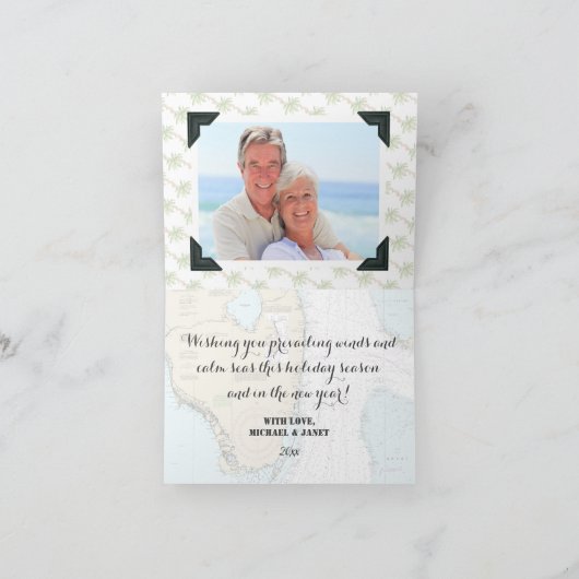 Prettige feestdagen Nautisch Tropisch (Binnen)