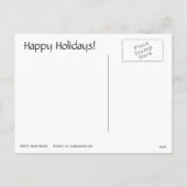 Prettige feestdagen Nee! (Accepteer geen vervanger (Achterkant)