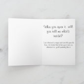 Prettige feestdagen Nee! (Groeten van het bureau) Kaart (Binnen)