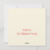 Prettige feestdagen Nee! Schattigee kerstkatten - Feestdagenkaart (Achterkant)