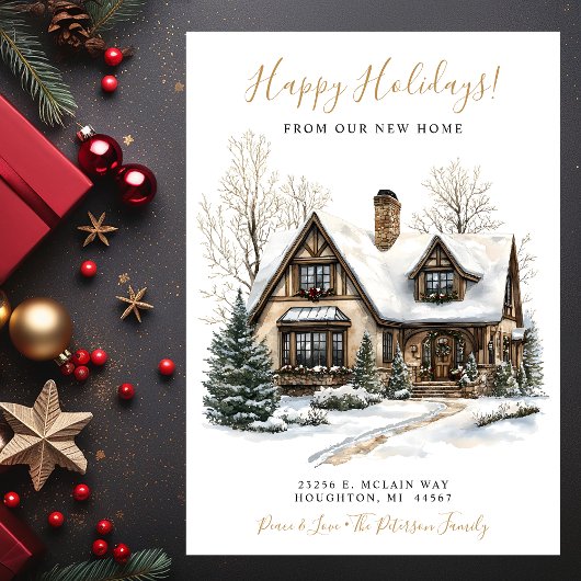 Prettige feestdagen Nieuwe startpunt verplaatsen Aankondiging