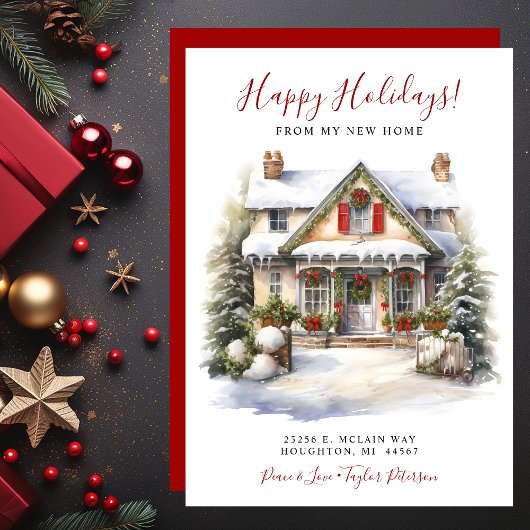 Prettige feestdagen Nieuwe startpunt verplaatsen Aankondiging