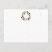 Prettige feestdagen Nieuwe startpunt verplaatsen Aankondigingskaart (Achterkant)