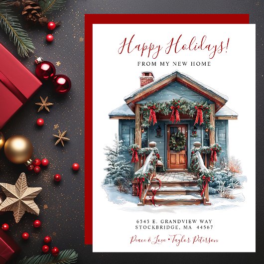 Prettige feestdagen · Nieuwe voordeur voor huis in Aankondiging