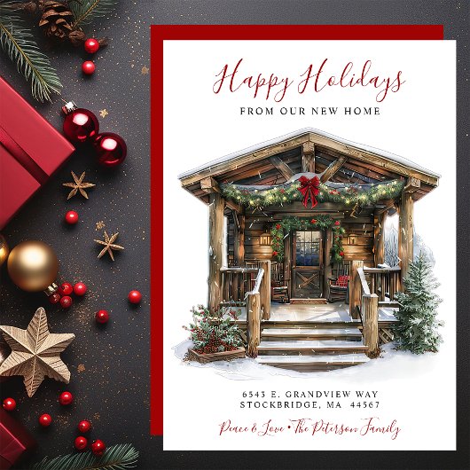 Prettige feestdagen · Nieuwe voordeur voor huis in Aankondiging